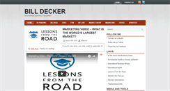 Desktop Screenshot of billdecker.com